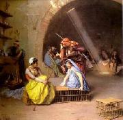 unknow artist Arab or Arabic people and life. Orientalism oil paintings  303 oil on canvas